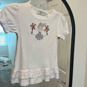 Lolly Willy Doodle auburn girls game day shirt